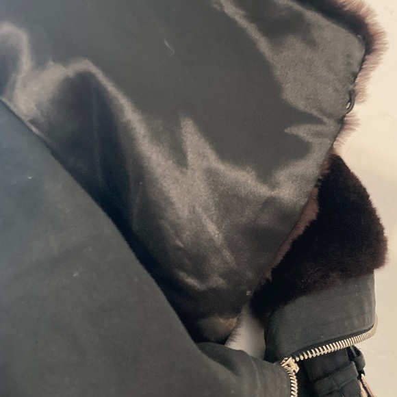 Celine Mink collar jacket with removable mink fur collar - Picture 5 of 14